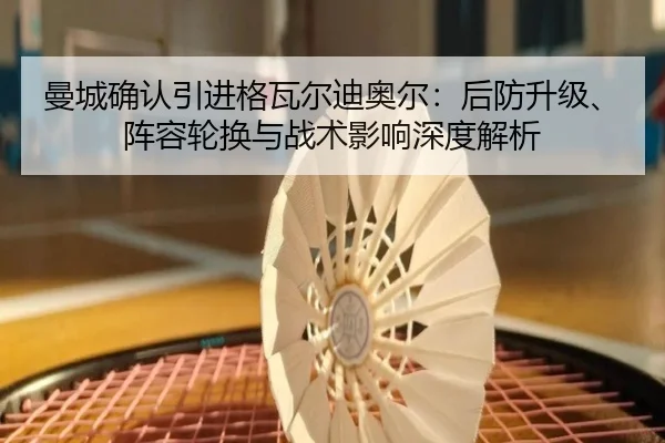 曼城确认引进格瓦尔迪奥尔：后防升级、阵容轮换与战术影响深度解析